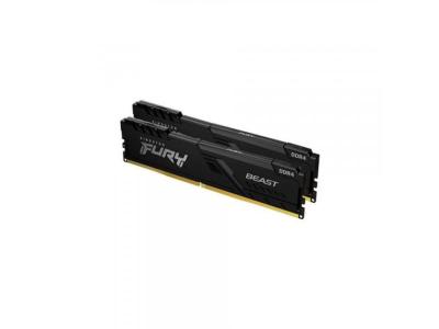 Kingston KF436C18BBK2/32 RAM memorija DDR4 32GB 2x16GB 3600MHz Fury Beast Black, Crna
