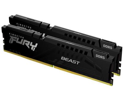 Kingston KF552C40BBK2-64 RAM Memorija Fury Beast DIMM DDR5 64GB 2x32GB kit 5200MT/s
