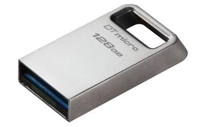 USB Flash 128GB Kingston Micro 3.2 DTMC3G2/128GB Silver
