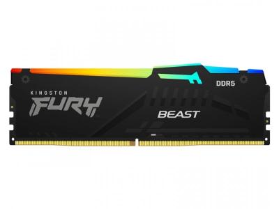 Kingston KF556C40BBA-16 RAM memorija DDR5 DIMM 16GB 5600MT/s Fury Beast RGB