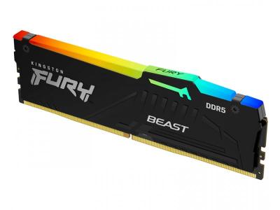 Kingston KF556C36BBEA-16 Fury Beast RGB RAM memorija DIMM DDR5 16GB 5600MT/s
