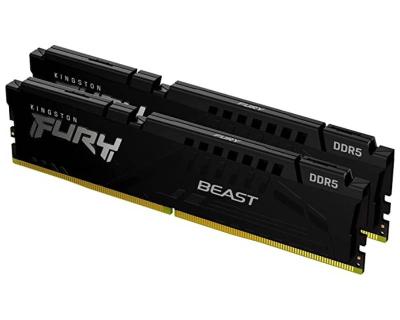 Kingston KF556C36BBEK2-32 RAM Memorija Fury Beast DIMM DDR5 32GB 2x16GB kit 5600MT/s Expo