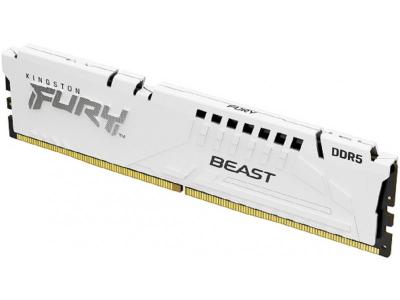 Kingston KF556C40BW-32 RAM memorija DIMM 32GB DDR5 5600MHZ FURY Beast White XMP