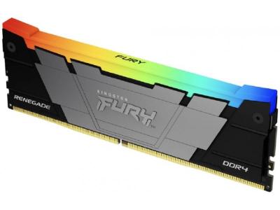 Kingston KF436C16RB12A/16 оперативная память, 16GB (1x16GB), DDR4 3600MT/s CL16 FURY Renegade RGB Black XMP, чёрная