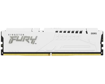 Kingston KF564C32BWE-16 DIMM DDR5 16GB 6400MT/s FURY Beast White XMP, White
