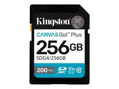 Kingston Canvas Go Plus 256GB SDXC карта памяти