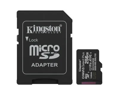 Kingston SDCS3/256GB Memorijska kartica SDXC Canvas Select Plus U1 V10 G3 150R 256GB Adapter