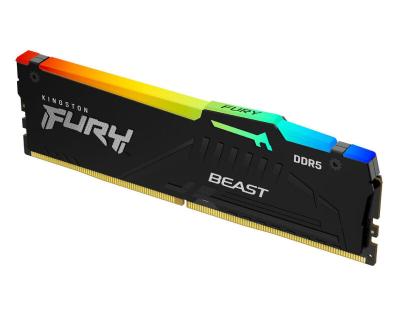 Kingston KF556C40BB2A-32 Fury Beast RGB DDR5 32GB 5600MT/s RAM module, black