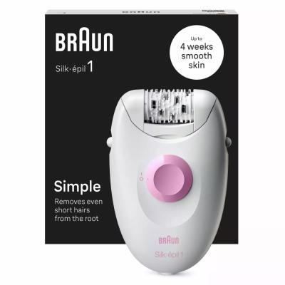 Braun SE1-000 Epilator Silk-epil Beli, Beli