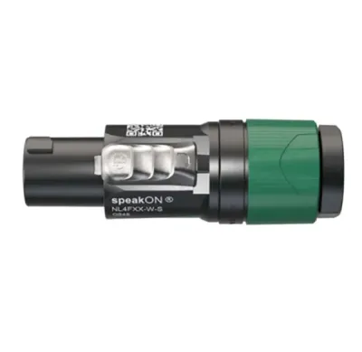 Nedis NTR-NL4FXX-W-S 4-pole speak ON connector, 6-12 mm