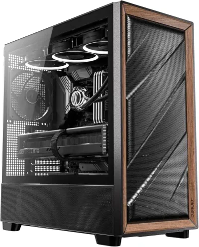 Antec Flux Kućište Gaming, Crno