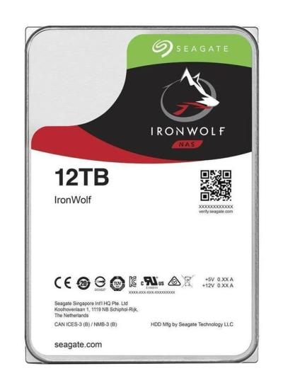 Seagate ST12000VN0008 HDD IronWolf 12TB 7200RPM 256MB NAS