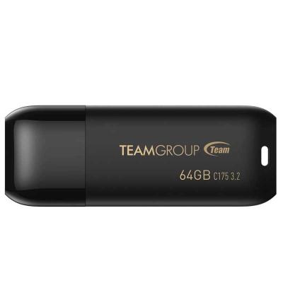 Team C175 TC175364GB01 USB 3.2 Flash 64GB, Crni