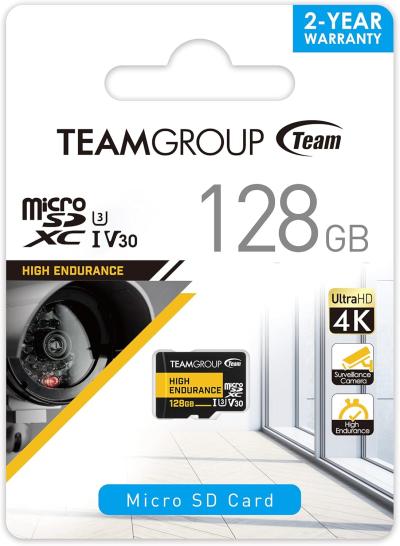 Team THUSDX128GIV3002 Memorijska kartica za video nadzor Micro SDXC 128GB