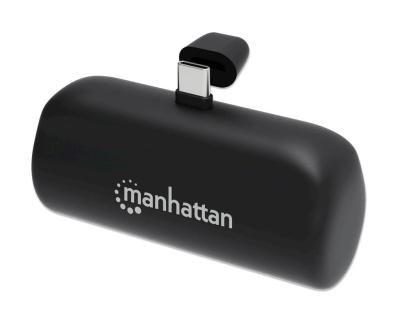 Manhattan Eksterna bateriјa 5000 mAh 20W USB C, Crna