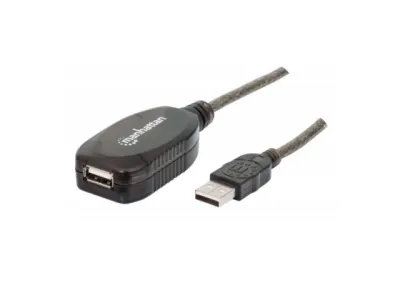 Manhattan 150248 Kabl USB-A M/F 2.0 480Mbps produžni aktivni 10m