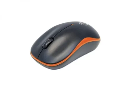 Manhattan Success 179409 Miš Wireless USB 1000 DPI, Crno-narandžasti