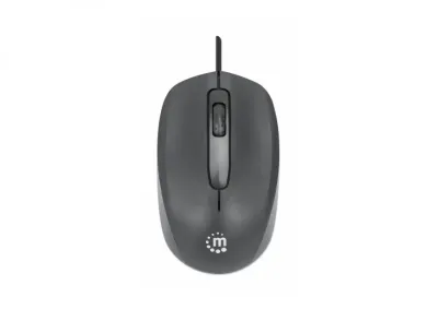 Manhattan Comfort II Miš USB 1000 DPI, Crni