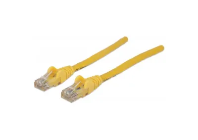 UTP cable CAT 6 with connectors 1m Intellinet YELLOW