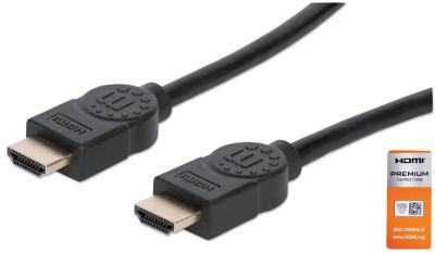 Manhattan 355346 Cable 4K@60Hz Certified Premium High Speed 1.8m