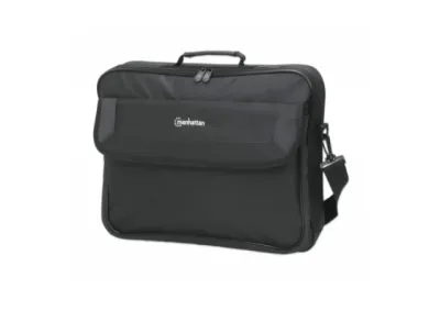 Manhattan 439992 Torba za laptop 17.3" Cambridge Clamshell, Crna
