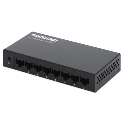 Intellinet I530347 LAN switch 10/100/1000 8-portni, Crni