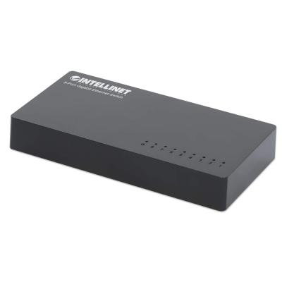 Intellinet 561754 LAN switch 10/100/1000 8-portni, Crni