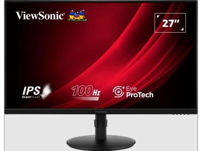 ViewSonic VA2708-HDJ Monitor 27" 1920x1080 Full HD IPS 100Hz 5ms HDMI VGA DP Pivot