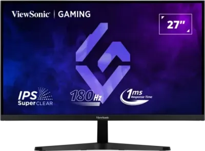 Монитор 27 Viewsonic VX27G1-HD 1920x1080/Full HD/IPS/180Hz/1ms/2xHDMI/DP/HDR10