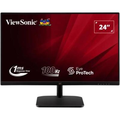 ViewSonic VA2432-MHD-3 Monitor 24″ 1920x1080 Full HD IPS 100 Hz, Crni