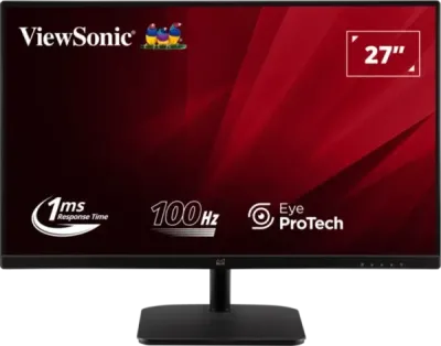 ViewSonic VA2732-H-2 Monitor 27" Full HD IPS 100Hz 1ms HDMI VGA