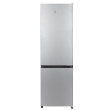 Indesit INKS 8261 S4E combined fridge freezer, 187l/75l, grey