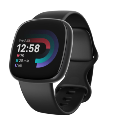 Fitbit FB523BKBK Versa 4 Pametni sat, Crni