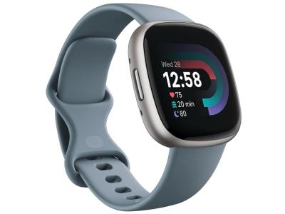 Fitbit Versa 4 FB523SRAG Pametni sat Waterfall Blue/Platinum