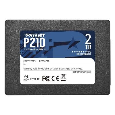 SSD 2.5 SATA3 2TB Patriot P210 520MBS/430MBS P210S2TB25
