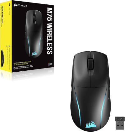 Corsair M75 Gaming miš WIRELESS, Crni