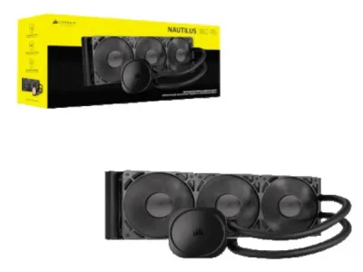 Corsair Nautilus 360 RS Liquid Vodeni hladnjak za procesor, Crno