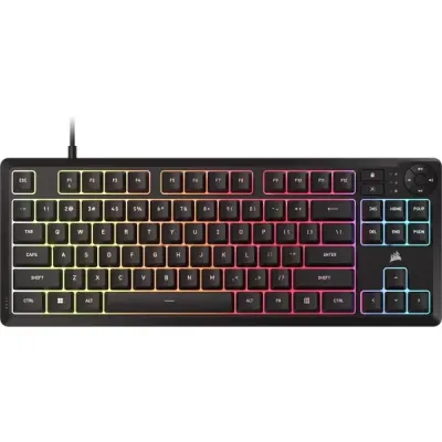 Corsair K55 CORE TKL RGB CH-9216065-NA Gaming tastatura Žična Membranska, Crna