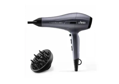 Hair Dryer Ufesa X-Threme Boost/power 2600W/black