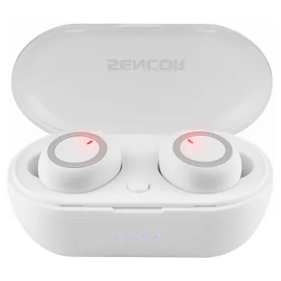 Bluetooth наушники Sencor SEP 510BT WH/IP44/ TWS белые