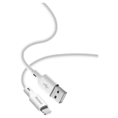 Yenkee YCU 615 WH Lighting Kabl USB Tip A 1.5m 12W, Beli