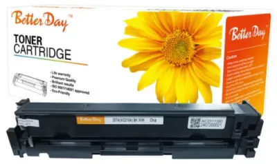 BetterDay 207A (W2210A) сменный тонер-картридж для HP (M255/M283), 1700 страниц, с чипом, чёрный