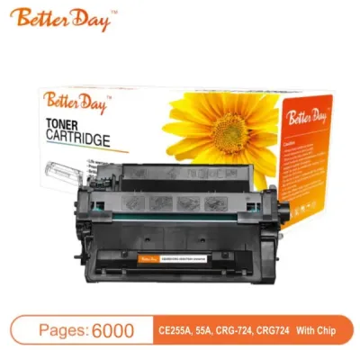 BetterDay Toner P3015 (CE255A / 55A / CRG-724) zamenska kaseta za HP/Canon 6k sa čipom