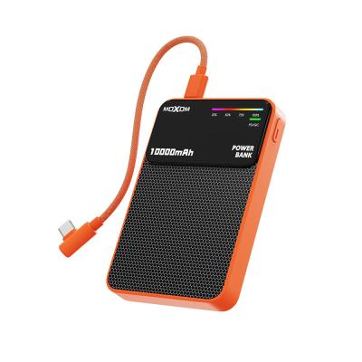 MOXOM MX‑PB200 внешний аккумулятор MagSafe, PD20W + 15W Wireless, Type‑C to Type‑C, 10000mAh, оранжевый