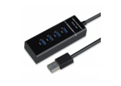 Stars Solutions USB Hub 4 porta USB 3.0 na USB 3.0, Crni