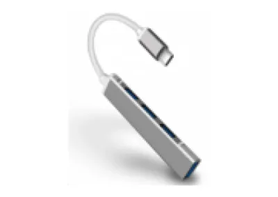 Stars Solutions USB Hub 4 porta USB - C na USB 3.1 Sivi, Sivi