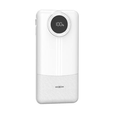 MOXOM MX-PB138 Eksterna baterija PD20W QC22,5W 10000mAh 2.4A, Bela