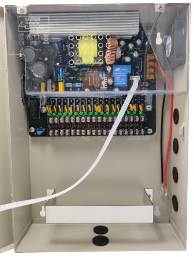 Gembird NAPRKU-12V/20A-18CH Napajanje u kutiji sa opcijom UPS 2A/CH