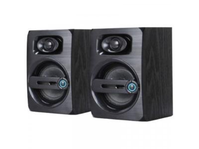 Gembird SPK-B23 Stereo zvučnici Black wood, Crna