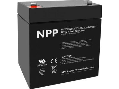 NPP NP12V-4.5Ah AGM Baterija za UPS C20=4.5AH T1 90x70x101x107